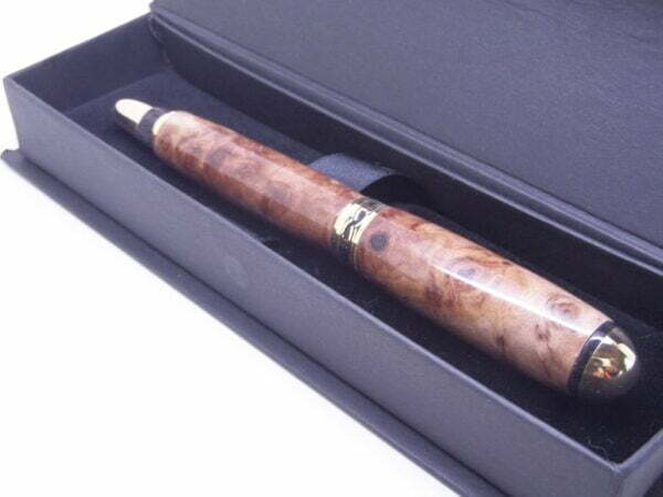 Brown Mallee burl pen with gift box