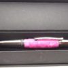 Handmade Rhodium Pink Crush Pen With Gift Box