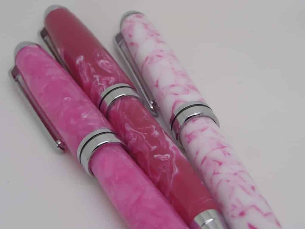 European Pink Pens