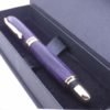 Purple Cosmic fountain pen and gift box