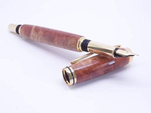 Red Coolabah Fountain Pen
