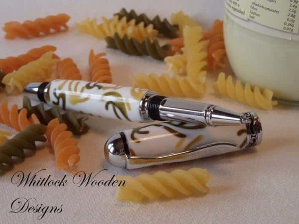Rollerball Pen Made From Fusilli