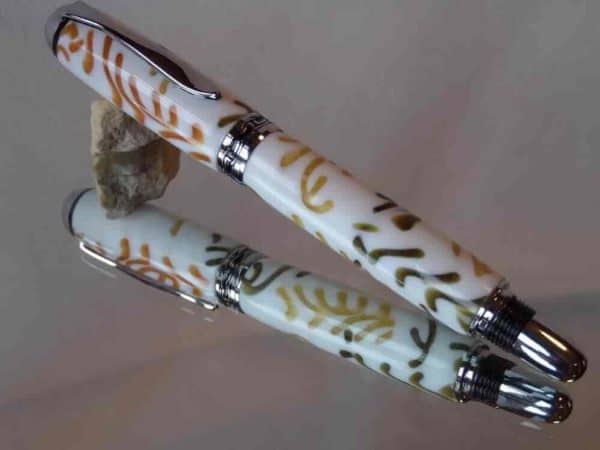 Rollerball Pen With Cap On