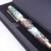 green fountain pen with gift box