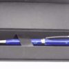 A Blue Sculpted Design Ball Pen Gift Box