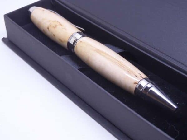 Birch pen and gift box