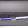 Blue Lattice Handmade Pen With Presentation Box