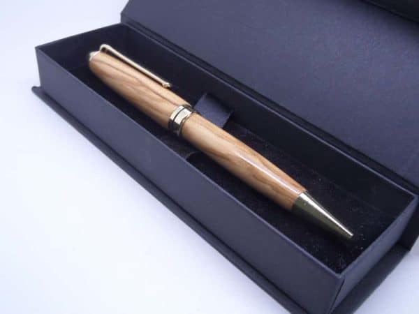 Olive Wood Ballpoint Pen & Gift Box