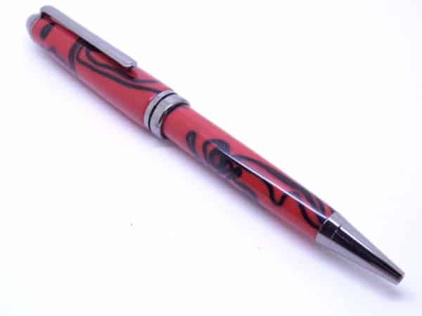 Red European Twist Pen