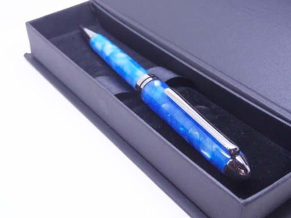 Royal Blue European Ball Pen & Gift Box