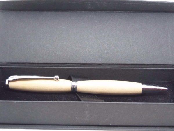 Slimline Pen With Lime Wood Gift Box