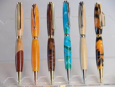 Beautiful Slimline Pens - Handcrafted Writing Instruments