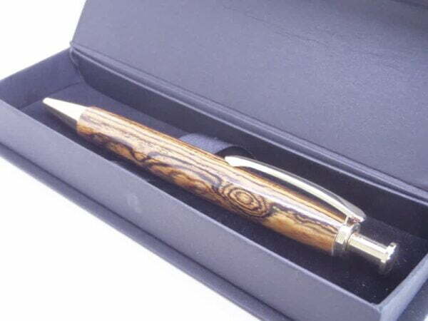 cocobolo retractable pen with gift box