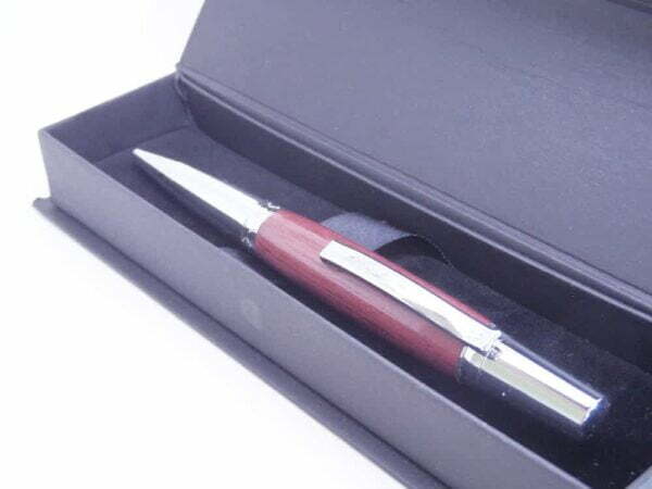 purpleheart ball pen with gift box