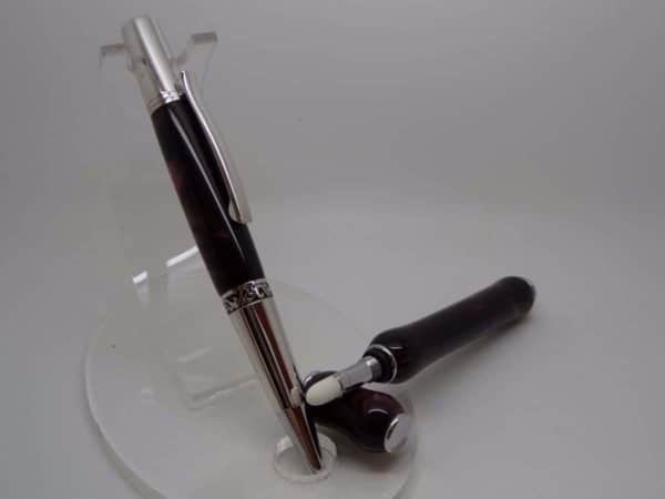 Burgundy Perfume Designer Ballpoint Pen A Beautiful Gift For Her