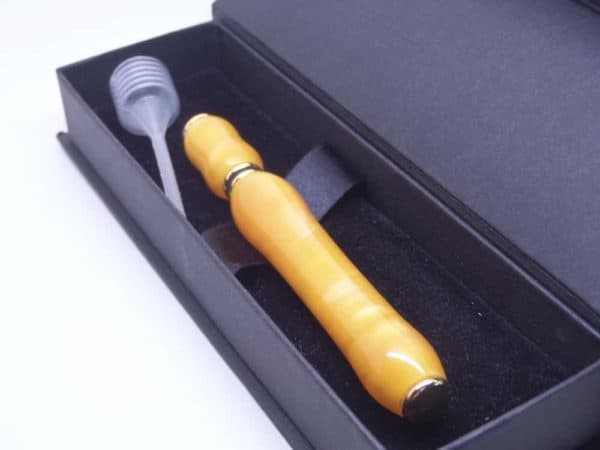 Copper refillable perfume applicator with gift box