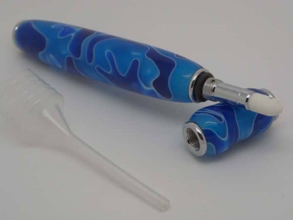 Handmade Blue Perfume Applicator Pen