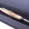 Hybrid Peach Burl Wood Ballpoint Pen