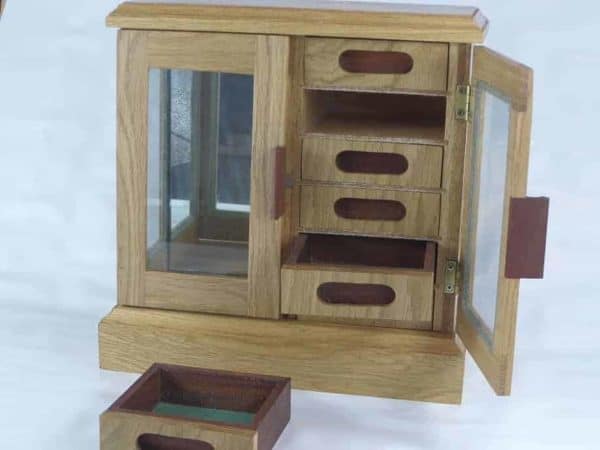Jewellery Box With Drawers Out