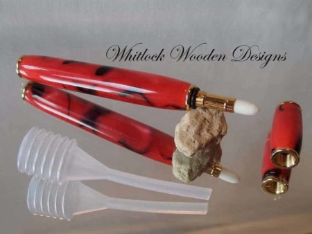 Red and Black Perfume Pen Applicator