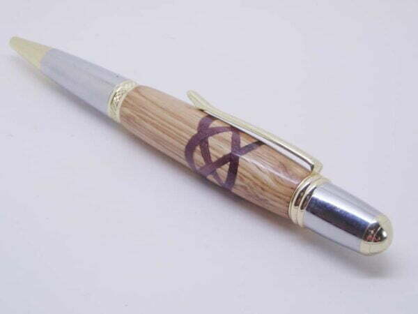 wooden celtic knot pen