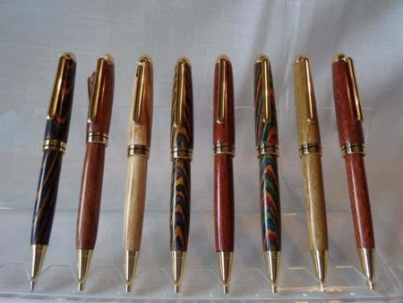 European Pens Different Woods Some Man Made