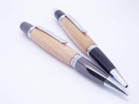 Weeping Willow Wooden Pen And Pencil Set
