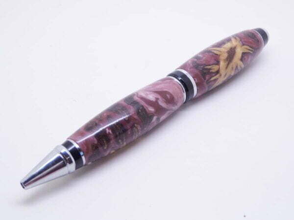 Brown Ballpoint Pine Cone Pen