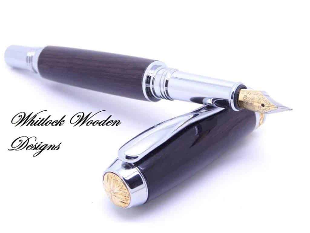 custom wooden fountain pen