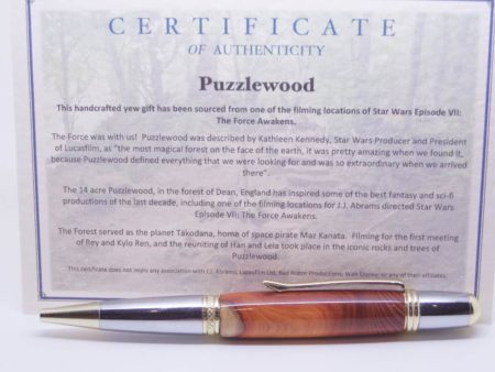 Handmade Puzzlewood Pen