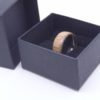 English Oak Mans Ring With Box
