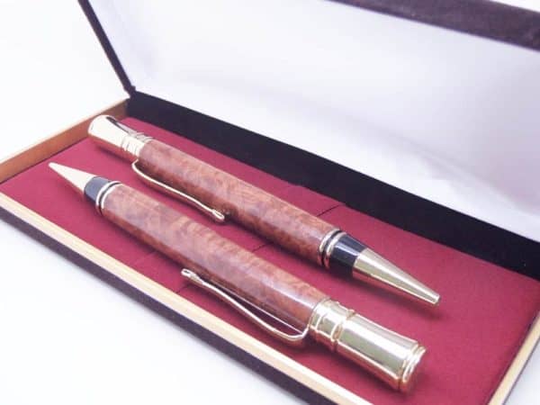 Executive pen and pencil with gift box