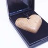 Oak Heart Necklace With Box