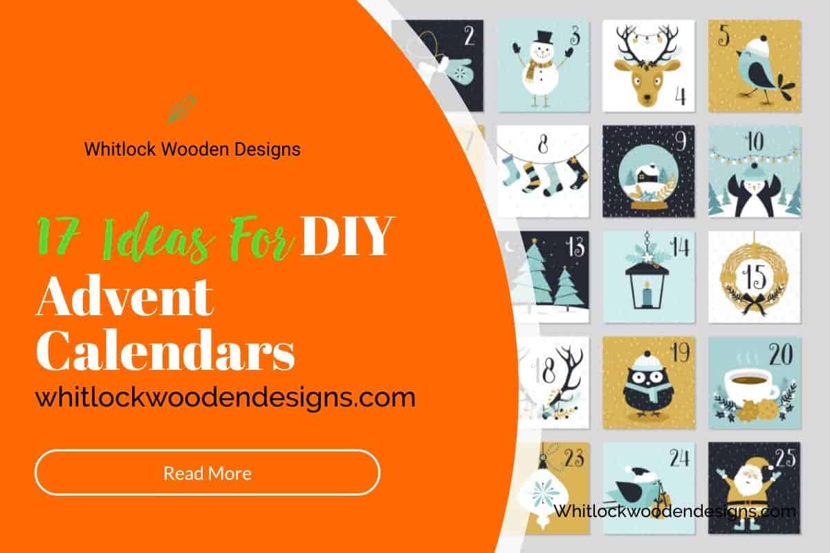 Easy DIY Advent Calendars 17 Ideas