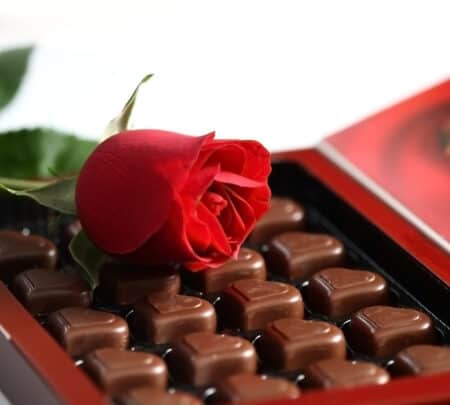 Luxury chocolate, Valentine's idea