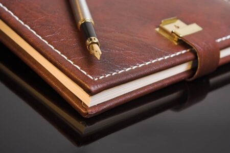 Pen and journal, Valentine gifts