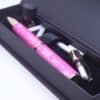 Pink aromatherapy ball pen diffuser with gift box