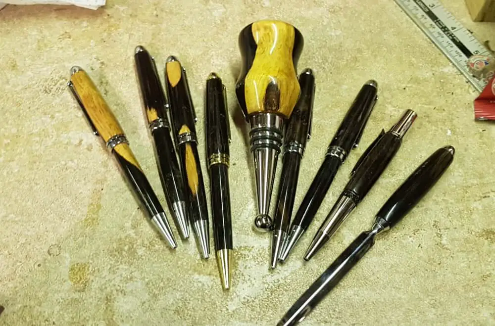 Custom pens Ironwood