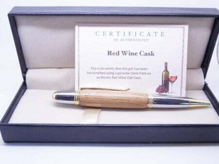red wine barrel pen