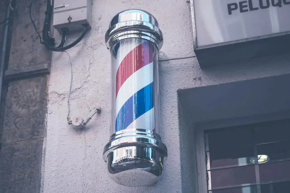Modern barbers pole