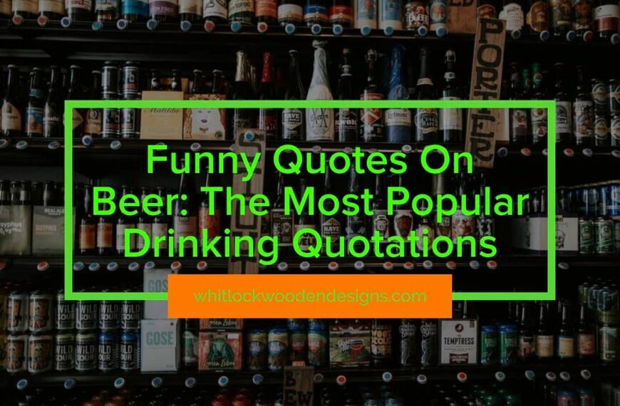 84 Funny Quotes On Beer: The Most Popular Drinking Quotations
