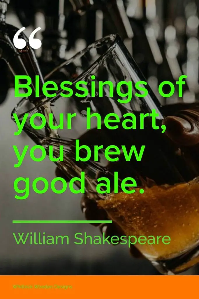 famous ale quote by William Shakespeare
