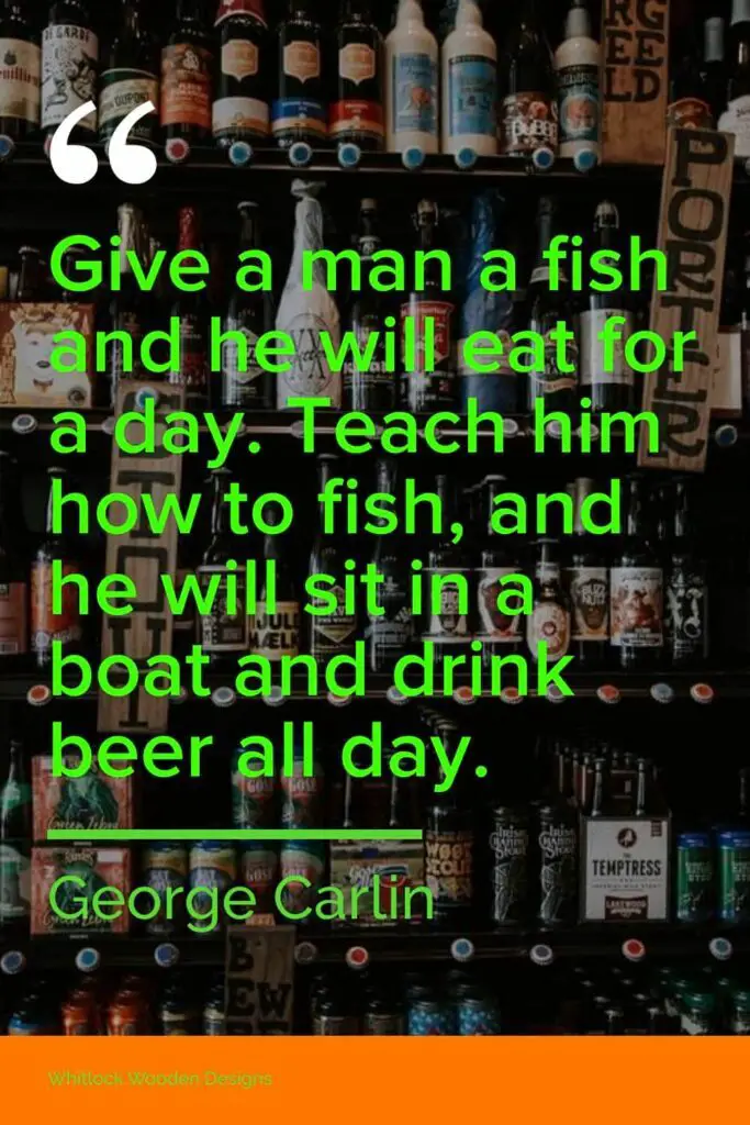 George Carlin beer quotation