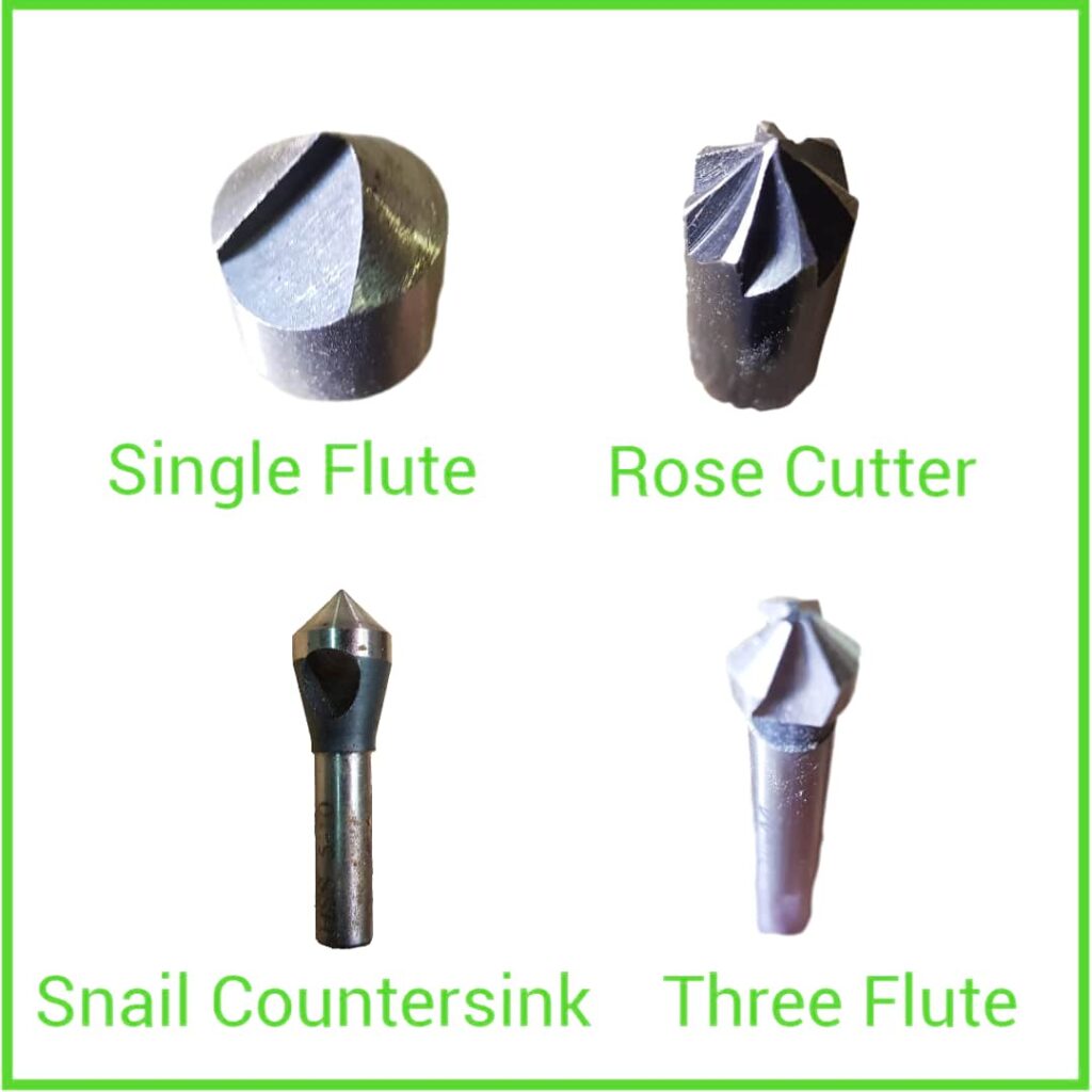 different flute cutters