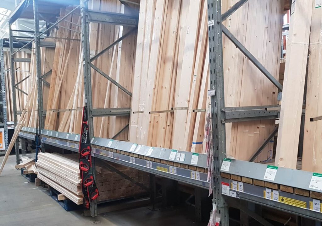 Cheapest lumber