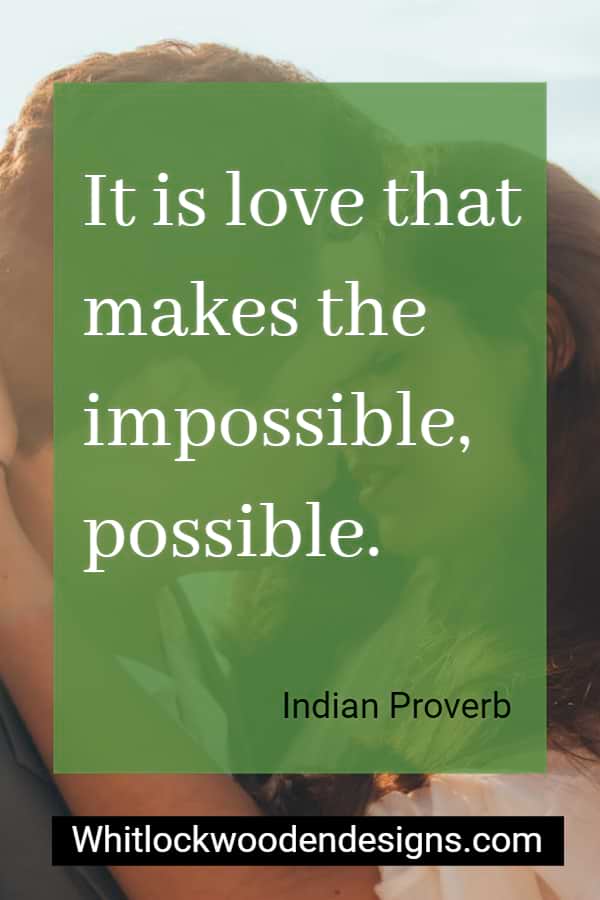indian proverb about love