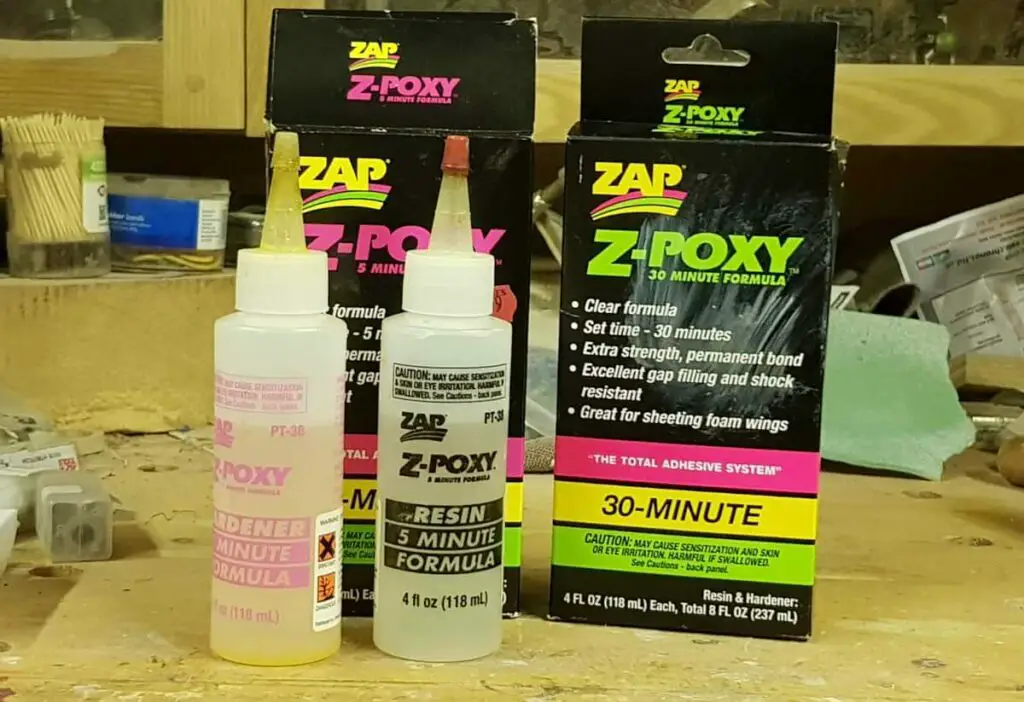 30 and 5 min epoxy fast setting glue for wood