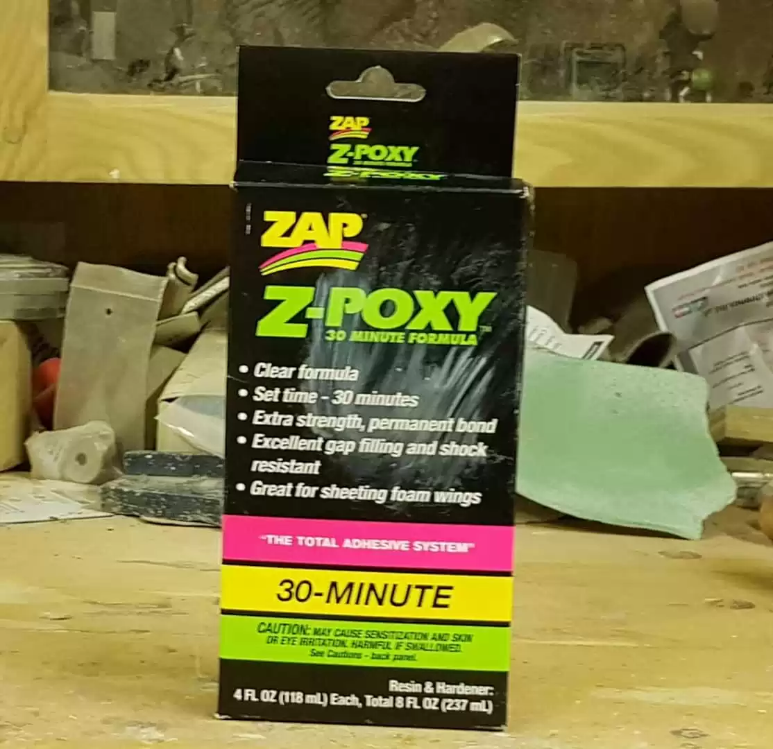 7. Zap Z- Poxy 30 min Epoxy