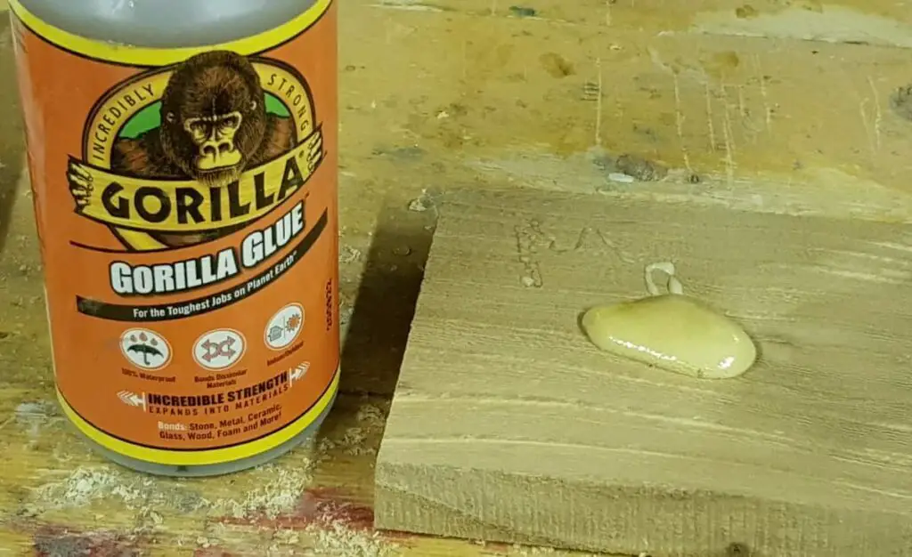 gorilla polyurethane external wood glue
