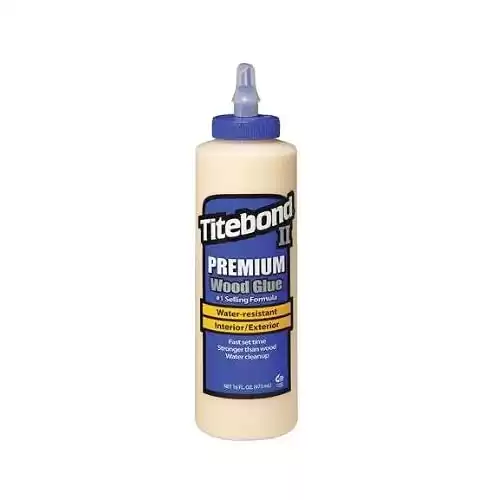 1. 16 oz Bottle, Titebond II Premium Wood Glue